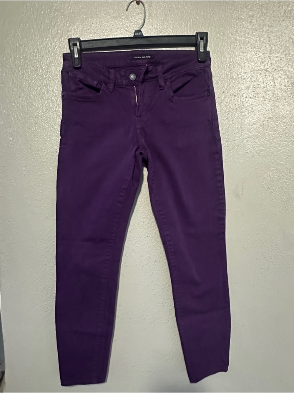 Lucky Brand Deep Purple Skinny Jeans